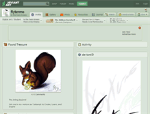 Tablet Screenshot of flytermo.deviantart.com