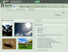 Tablet Screenshot of dizzy-dee.deviantart.com