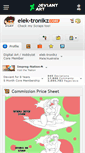 Mobile Screenshot of elek-tronikz.deviantart.com