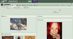 Desktop Screenshot of midgetgem.deviantart.com