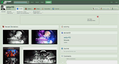 Desktop Screenshot of enluvyo.deviantart.com