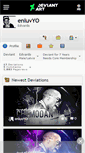 Mobile Screenshot of enluvyo.deviantart.com