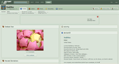 Desktop Screenshot of inukitsu.deviantart.com