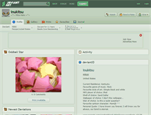 Tablet Screenshot of inukitsu.deviantart.com