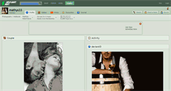 Desktop Screenshot of mathys33.deviantart.com