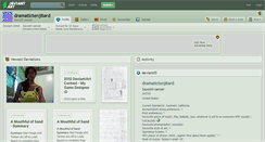 Desktop Screenshot of dramatictenjitard.deviantart.com