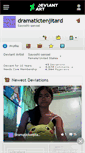 Mobile Screenshot of dramatictenjitard.deviantart.com