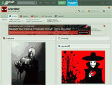 Tablet Screenshot of angelgear.deviantart.com