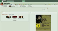 Desktop Screenshot of chaseyoungplz.deviantart.com