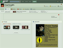 Tablet Screenshot of chaseyoungplz.deviantart.com