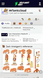 Mobile Screenshot of mrsoniccloud.deviantart.com