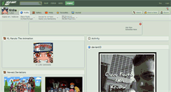 Desktop Screenshot of krsha.deviantart.com