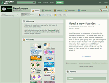 Tablet Screenshot of base-lovers.deviantart.com