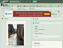 Tablet Screenshot of aa06.deviantart.com