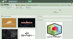 Desktop Screenshot of gidesign.deviantart.com