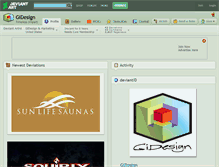 Tablet Screenshot of gidesign.deviantart.com