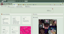 Desktop Screenshot of poor-bondage-girl.deviantart.com
