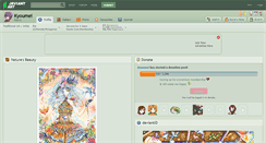 Desktop Screenshot of kyoumei.deviantart.com