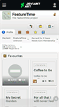 Mobile Screenshot of featuretime.deviantart.com