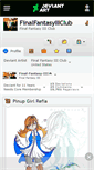 Mobile Screenshot of finalfantasyiiiclub.deviantart.com