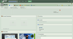 Desktop Screenshot of gncyst.deviantart.com