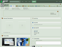 Tablet Screenshot of gncyst.deviantart.com