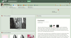 Desktop Screenshot of oddrikku12.deviantart.com
