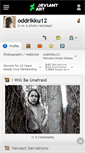 Mobile Screenshot of oddrikku12.deviantart.com