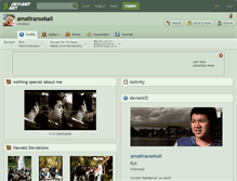 Tablet Screenshot of amatiransekali.deviantart.com