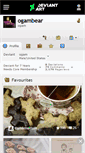 Mobile Screenshot of ogambear.deviantart.com