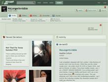 Tablet Screenshot of nolongerinvisible.deviantart.com