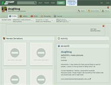 Tablet Screenshot of dougfdoug.deviantart.com