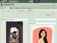 Tablet Screenshot of mionebookworm.deviantart.com