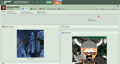 Desktop Screenshot of hellrazor6982.deviantart.com