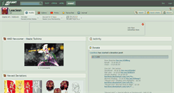 Desktop Screenshot of leacleon.deviantart.com