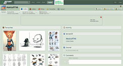 Desktop Screenshot of monica9746.deviantart.com