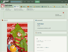 Tablet Screenshot of kaili-kleer.deviantart.com