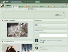 Tablet Screenshot of groeren.deviantart.com
