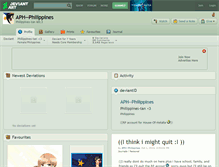 Tablet Screenshot of aph--philippines.deviantart.com