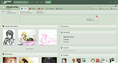Desktop Screenshot of mitsuki-ichan.deviantart.com