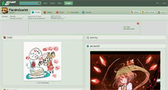 Desktop Screenshot of flandrescarlet.deviantart.com