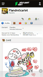 Mobile Screenshot of flandrescarlet.deviantart.com