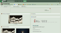 Desktop Screenshot of bloodymoogle.deviantart.com