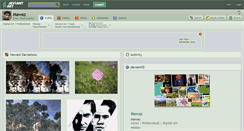 Desktop Screenshot of mawaz.deviantart.com