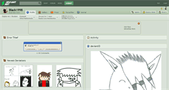 Desktop Screenshot of black1998.deviantart.com