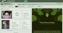 Desktop Screenshot of dragonschest.deviantart.com