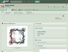 Tablet Screenshot of laups-ultran.deviantart.com