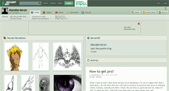 Desktop Screenshot of monster4ever.deviantart.com