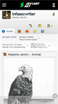 Mobile Screenshot of infosecwriter.deviantart.com