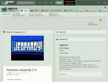 Tablet Screenshot of eggstree.deviantart.com
